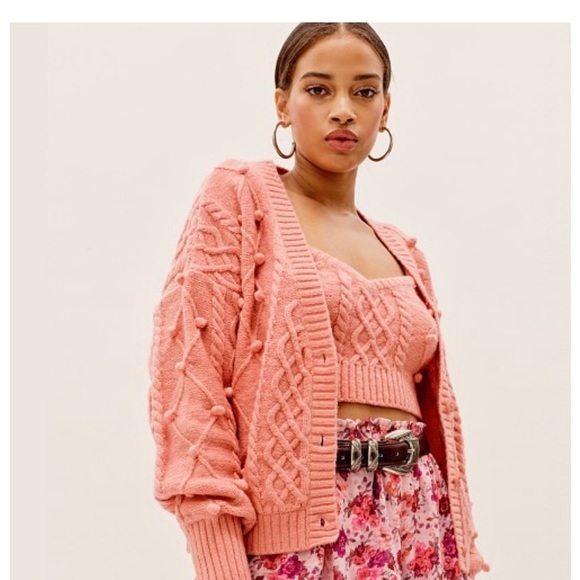 For Love And Lemons Sweaters - For Love & Lemons Florentina Cardigan Sweater